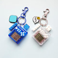 Pikkukuva 5 / 5: Mini Retro-pelilaatikko lapsille 26 in 1 Mini Classic Handheld -pelilaite avaimenperällä Kannettava pulmapelilelu Syntymäpäivälahja Blue
