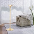 Miniatyrbilde 2 av 6: Kobber Gullbelagt Mikrofon Modell Mikrofon Håndverk Ornamenter Musikk Instrument Modell 16-22cm