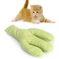 Miniatyrbild 6 av 6: Canvas Husdjur Katt Simulering Söta Former Catnip Tänder Rengöring Slipning Rolig Träning Interaktiv LeksakKaktus