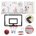 Miniatyrbild 8 av 8: Inomhus Mini Basketkorg Set Punch Free Hängande Typ Mobil Mini Basketkorg för Dörr