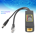 Miniatyrbilde 2 av 5: Høytrykks 60V POE-splitter for 10/100M dataoverføring Ethernet for små nettverksenheter