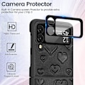 Pikkukuva 3 / 6: Samsung Galaxy Flip 3 -kotelo saranasuojalla, kokovartalosuojakotelo puoliautomaattisella sarana- ja linssisuojalla, tukee langatonta latausta