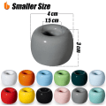 Miniatyrbillede 2 af 7: Slank Mini Keramik Tandbørsteholder Stativ til Badeværelsesforfængelighed Bordplader (Grå 2-pak) 2Gray