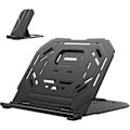 Miniatyrbillede 1 af 5: Tablet Stand, 10-Trins Justerbar Vinkel Tegnetablet Holder Foldbar Bordstand, Tablet Monitor, MacBook, Bærbar PC