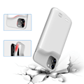 Miniatyrbild 4 av 7: 6,7 tums 5500 mAh batteriladdningsfodral externt powerbank batteriladdningsfodral för Iphone 12 Pro Max White
