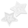Miniatyrbild 5 av 5: Silikonform Resin Hållbar Mjuk Rivtålighet Resin Prydnadsformar för DIY Hantverk Star Listing
