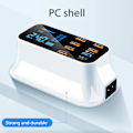 Pikkukuva 8 / 10: USB-latausasema 8 portin lataushubi 40W USB3.0 Type C LED-näyttö Piirisuojaus puhelimille tableteille 100-240V EU-pistoke