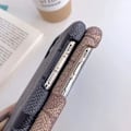 Miniatyrbillede 2 af 5: Luksusmærke til Apple iPhone 12 Pro Max Cover 6,7 tommer, Luksuriøst Stilfuldt PU Læder Ultra Slim & Tynd Blød TPU, Skridsikker, Faldsikker, S