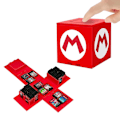 Miniatyrbild 1 av 7: Kompatibel med Nintendo Switch, Extra Large Capacity Switch Game Case, Uppgraderad 41 Slots Switch Game Card Storage Box, Tryck för att fälla ut Fun Card Case M Red