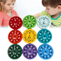 Miniatyrbilde 1 av 8: Matematikk Fidget Spinners, Matematikk Fakta Fidget Spinner, Add and Subtraction Fidget Spinner Toy for Kids, Matematikk Læring & Utdanning Toys Game Add and subtract 9 PCS