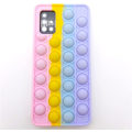 Pikkukuva 1 / 5: Samsung A52 -kuori, söpö Galaxy A52S -kuori, aistillinen Push Pop Bubble 3D Fidget -lelu, teinitytöt, naiset, pojat, lapset, stressiä lievittävä silikoni