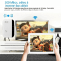 Miniatyrbilde 2 av 5: 300M Wifi Signalforsterker Trådløs Repeater Wifi Forstørrer Wifi Range Extender for Hjemmekontor Hvit