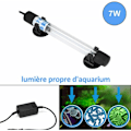Miniatyrbillede 2 af 5: Germicid lampe UVC Nedsænkbar UVC-sterilisator I-vand desinfektion Akvarium fiskedam Ac220-240V, 7W-FD3--O-