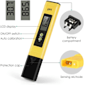 Miniatyrbillede 5 af 5: Digitalt pH-meter med 0,01 opløsning, bærbar LCD automatisk pH-meter pen vandkvalitetstester til husholdningsdrikkevand, akvarium, pool