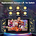 Pikkukuva 2 / 4: Langaton ohjain, yhteensopiva Nintendo Switchille, Oledille, Lite Gamepad Joystick (v/o) Korvaava Rgb oikealla Pikachu