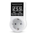 Miniatyrbillede 1 af 5: pc Termostatstik med sensor, digital temperaturregulatorstik, vandtæt temperaturkontakt EU-stik - AD10--O-