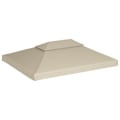 Pikkukuva 4 / 5: vidaXL Paviljongin katto 3x3 m 270 g/m² vedenpitävä beige beige 4900