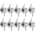 Miniatyrbilde 1 av 5: Downlight Lamper, LED Innfelt Spotlight 1W Innebygd Liten Spot Light LED Taklampe med Transformator for Vinkjeller, Stue, AC85-265V, 10 stk