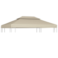 Pikkukuva 1 / 5: vidaXL Paviljongin katto 3x3 m 270 g/m² vedenpitävä beige beige 4900