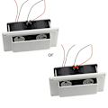 Miniatyrbillede 1 af 5: til DC 12V Køkkenventilator Udsugningsventilator til Campingvogn Trailer Universal RV Interiør Luft Hvid