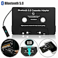 Miniatyrbillede 1 af 5: Bilstereo Bluetooth Kassette Modtager Båndoptager Bluetooth 5.0 Kassette Aux Adapter -AD12--O-