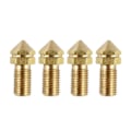 Miniatyrbillede 1 af 5: Ultimaker3 3D Printer Messing Udskiftningsdyse 0,4 mm til Ultimaker 3 Reservedele 3,0 mm Filament 4 stk./sæt {HONGDE}