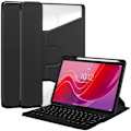 Miniatyrbillede 1 af 5: Etui til Lenovo Tab M11/Xiaoxin Pad 11 2024 PU+Akryl Tablet Stand Cover med Bluetooth Tastatur Multicolor