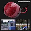Miniatyrbilde 3 av 5: AC 220V Industriell LED Blinkende Strobelys Ulykkesvarsellys Rød LTE-5061 DE