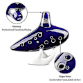 Miniatyrbilde 2 av 5: Zelda Ocarina med sangbok, 12-hulls Alto C Zelda Ocarinas