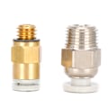 Miniatyrbilde 2 av 5: Metal 3D-printerdeler CR-10 Hotend Ekstruder Pneumatisk Kobling for Creality V6{GKS}