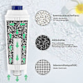 Miniatyrbillede 3 af 5: 6-pak Kaffemaskinefiltre til Delonghi Dlsc002 Filter Ecam, Esam, Etam, Bco, Ec med Aktiveret (FMY) White