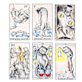 Pikkukuva 5 / 5: Sacred Destiny Oracle -kortit Lautapeli Lelu Ennustaminen Profeetta Uusi Visio Tarot