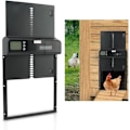 Miniatyrbild 1 av 5: Automatisk hönshusdörr, Automatisk hönsdörr, Automatisk hönshusdörr med timer Aluminiumlegering Ip45 Vattentät LED-display Automatisk dörr