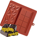 Miniatyrbillede 1 af 4: Chokoladeform Dyb Dubai 20.5*18.5cm Pistacie Chokoladekage Silikone Tyk Form til Fyldning af Barer, Stor Slikbar