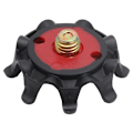 Miniatyrbillede 1 af 4: 14 stk. Golf Spikes Twist Hurtig Drejning Sko Spikes Holdbart Udskiftningssæt Knapper Stifter Golfsko Dele