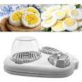 Miniatyrbilde 2 av 5: Eggkutter, 3-i-1, Rustfritt Stål, Manuell Eggkutter