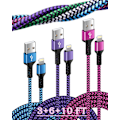 Miniatyrbild 1 av 5: Lightning-kabel, 3-pack iPhone-laddningssladd för original Apple 14, 13