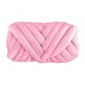 Pikkukuva 4 / 4: Paksu lanka neulomiseen käsivarrella, pehmeä lanka 250g DIY-mattojen valmistukseen Pink
