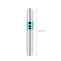 Miniatyrbilde 2 av 5: 2 i 1 Vibely Mascara 5x Lengre Vannfast Sminke For Naturlig Forlengelse Og Fortykning Ingen Klumping 4d Silkefiber Mascara