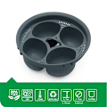 Miniatyrbild 3 av 4: 4 i 1 Äggkokare för Thermomix TM5 TM6 Äggkokningsverktyg Äggångare Form Bricka Ställ Kök Bakform Matlagningsredskap