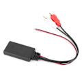 Miniatyrbilde 4 av 5: 3.5mm Svart AUX Lydinngang Adapter for Mazda 2 3 5 6 MX5 RX8 - 1m Lang Klar Lyd