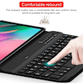 Pikkukuva 3 / 5: Kotelo Bluetooth-näppäimistöllä Samsung Galaxy Tab A 10.1 2019 Sm-t510 T515 -laitteelle