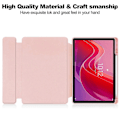 Miniatyrbild 3 av 5: Fodral för Lenovo Tab M11/Xiaoxin Pad 11 2024 PU+Akryl Tablet Ställ Skydd med Bluetooth Tangentbord Flerfärgat