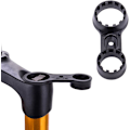 Miniatyrbillede 5 af 5: Dobbelthuls Cykelnøgle, Gaffel Reparationsnøgle Afmonteringsværktøjssæt Passer til SR Suntour XCT XCM XCR -AD10--O-