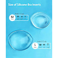 Miniatyrbillede 5 af 5: Silikone BH Indlæg Bryst, BH Pad Inserts Klar - Perfet-PO-
