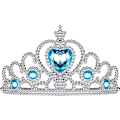 Miniatyrbild 2 av 5: Elsa Prinsessklänning + Tiara/Fläta/Handskar - WELLNGS 100 cl