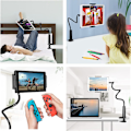 Miniatyrbillede 3 af 5: Svanehals Tablet Holder, Tablet Stand til Seng Svanehals Beslag Fleksibel Arm 360 Klemme