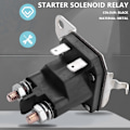 Miniatyrbillede 5 af 5: Startmotor Solenoid Egnet til 762-1261-211-50 762-1261-211-51 12V 100A 4 Terminal og MTD La