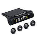 Pikkukuva 2 / 5: USB- tai aurinkolatauksella toimiva auton TPMS-rengaspaineen valvontajärjestelmä-FD3--O-