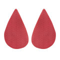 Miniatyrbild 2 av 5: 1/2/3/5 Non För Slip Shoe Pads Självhäftande gummi för hög Tip Head Red 1Set